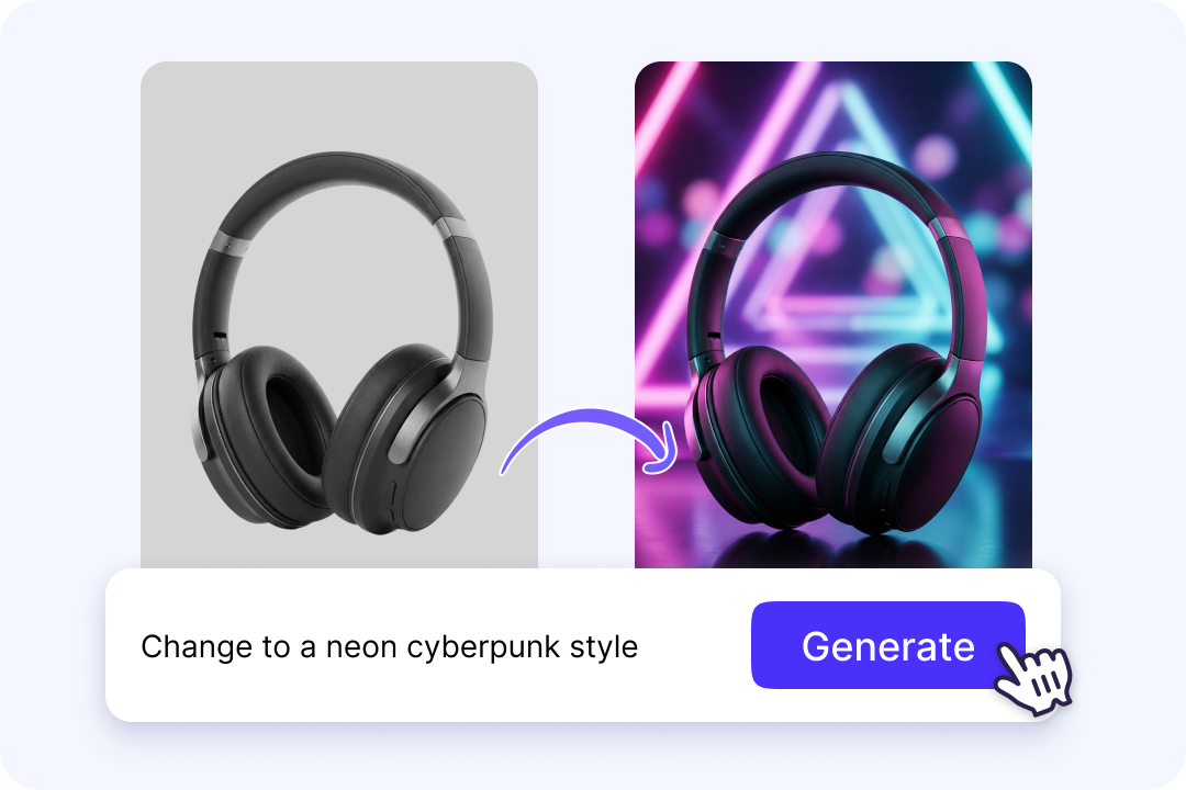 Edit image by text prompts feature