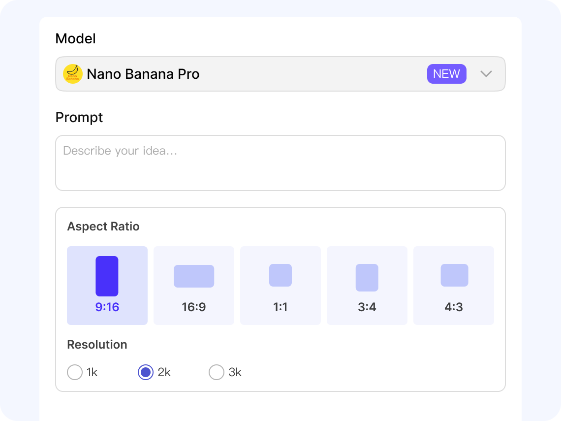 FalcoCut AI Image Generator Interface