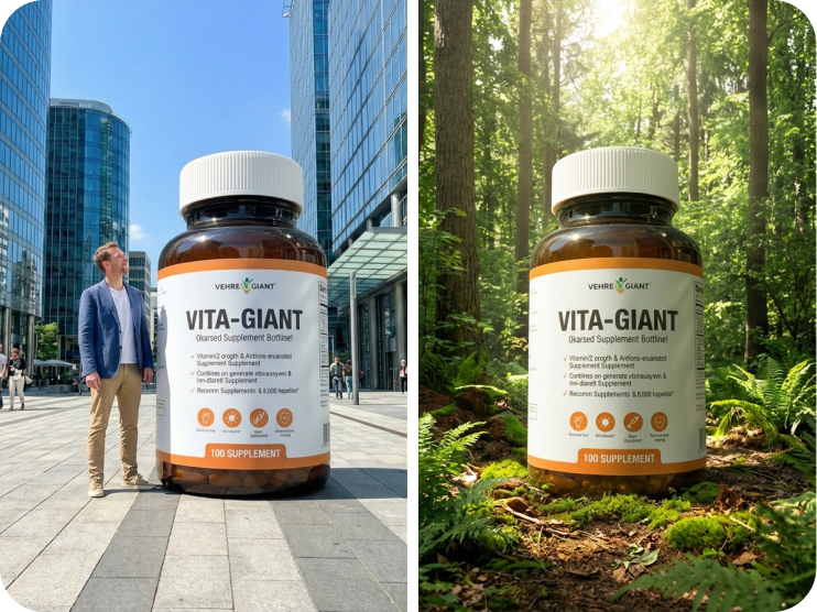 AI generated product supplement image