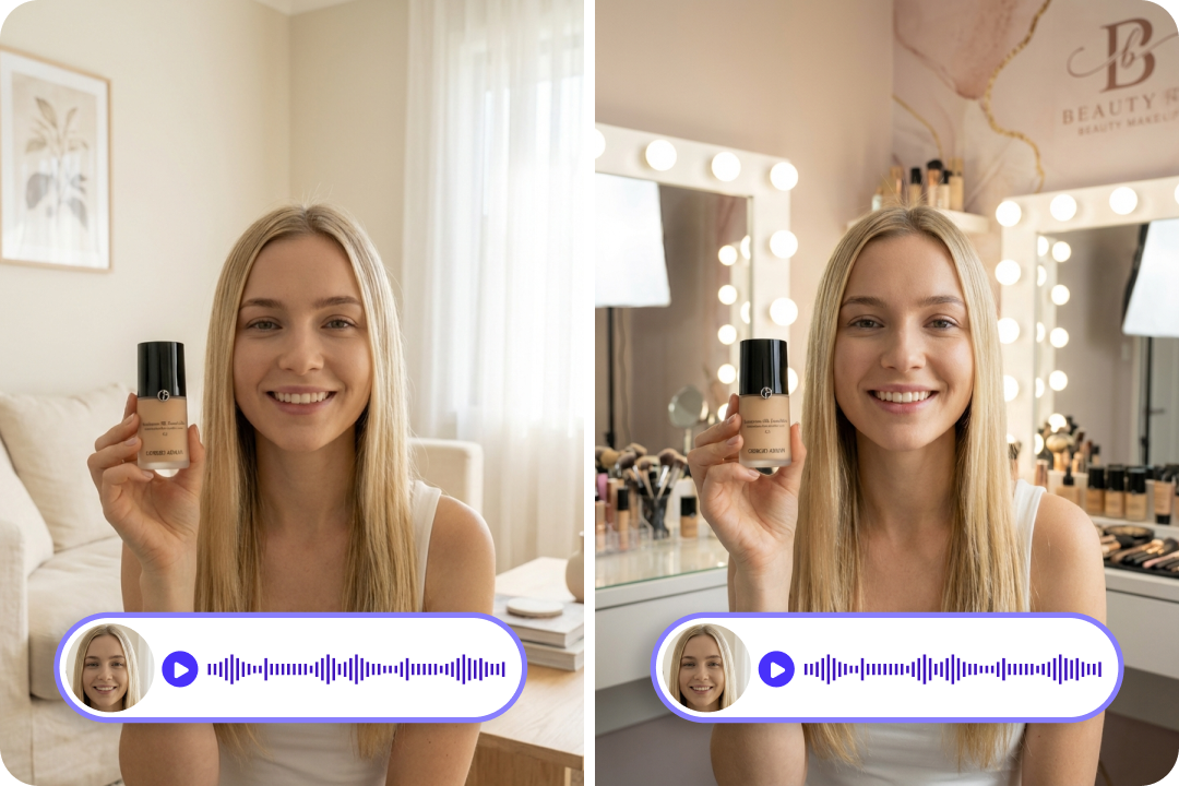 Keep your original audio feature