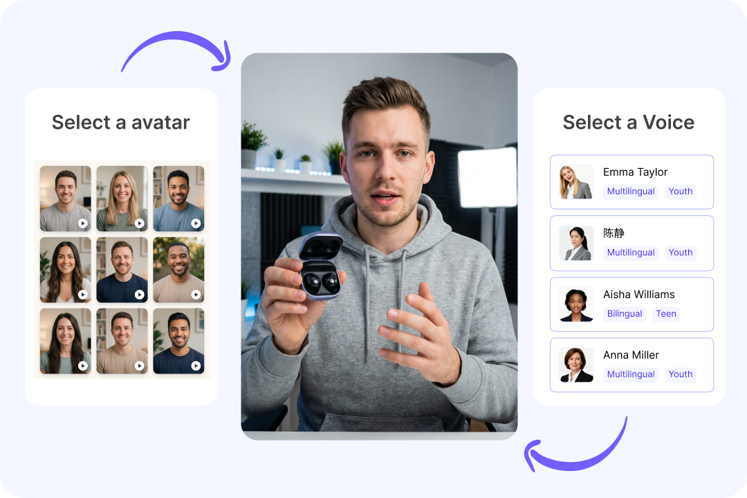Create in a connected workspace