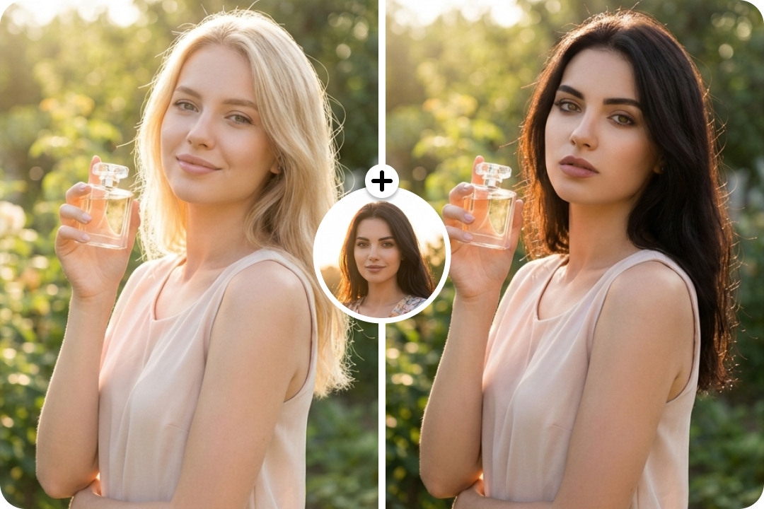 AI face swap for videos