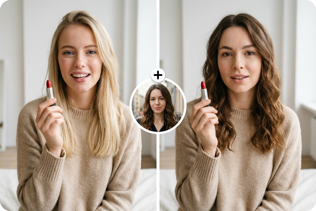 Swift and seamless AI face swap online