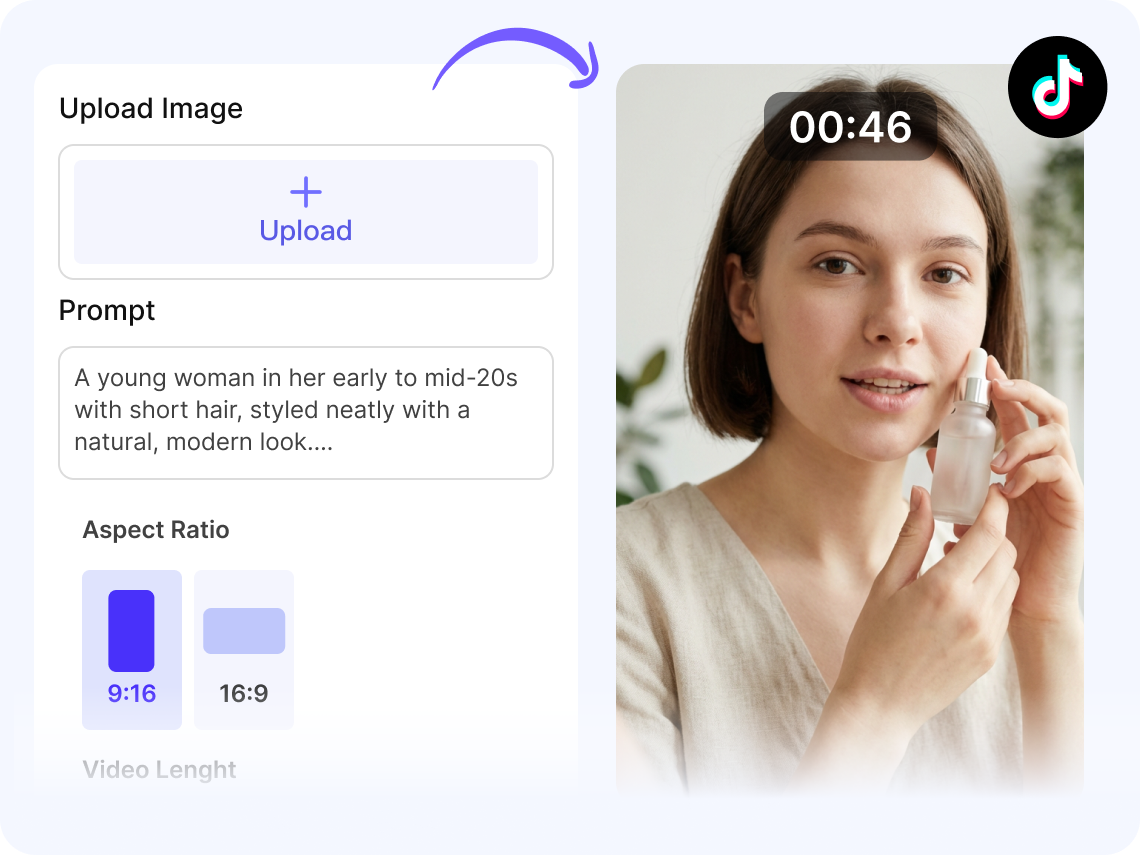 How to Make TikTok videos with AI