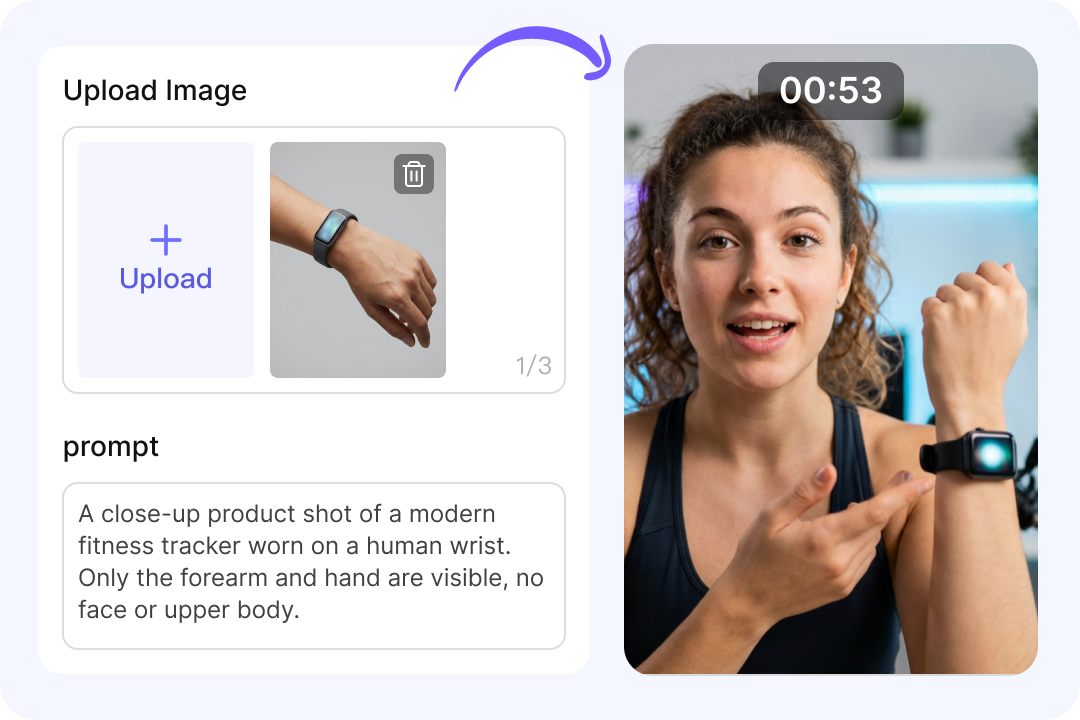 Product-to-Video for UGC & Ads