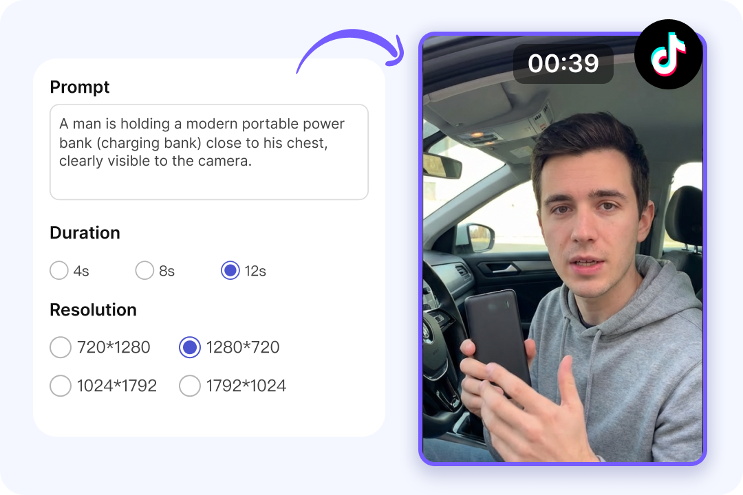 Turn Prompts into Viral TikTok Videos